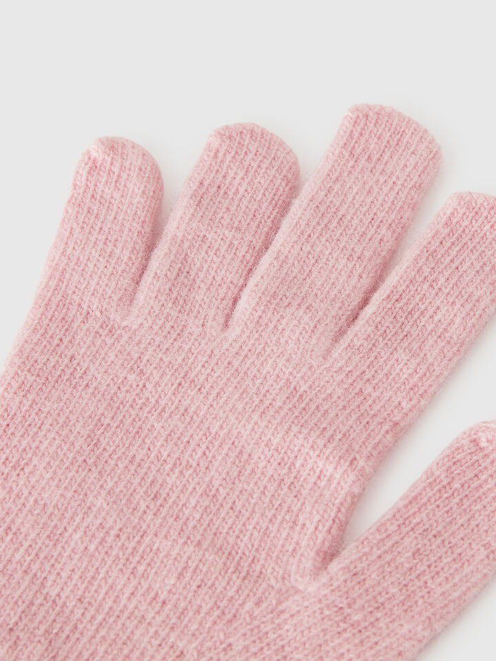 KNITTED GLOVES Women image number 2